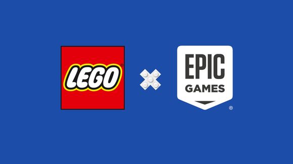 Det er tynt med informasjon om hvordan det nye metaverset vil se ut, og dette er den eneste illustrasjonen selskapene selv velger å promotere nyheten med. <i>Illustrasjon:  Lego og Epic Games</i>