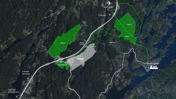 Fase 1, en strekning på 1,6 km som går fra Neskilen til havna, er et fullfinansiert spleiselag på 140 millioner kroner mellom Agder Fylkeskommune og Arendal kommune.