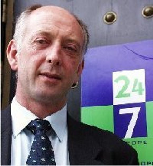 Gordon Simpson, toppsjef for 24/7 i Europa.