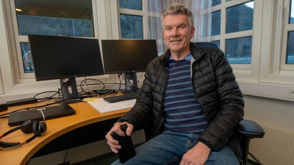 – Innspurten av prosjektet har gått greit med testing av tekniske systemer, sier byggeleder Hans Myklatun i Statens vegvesen. <i>Foto:  Knut Strøm</i>