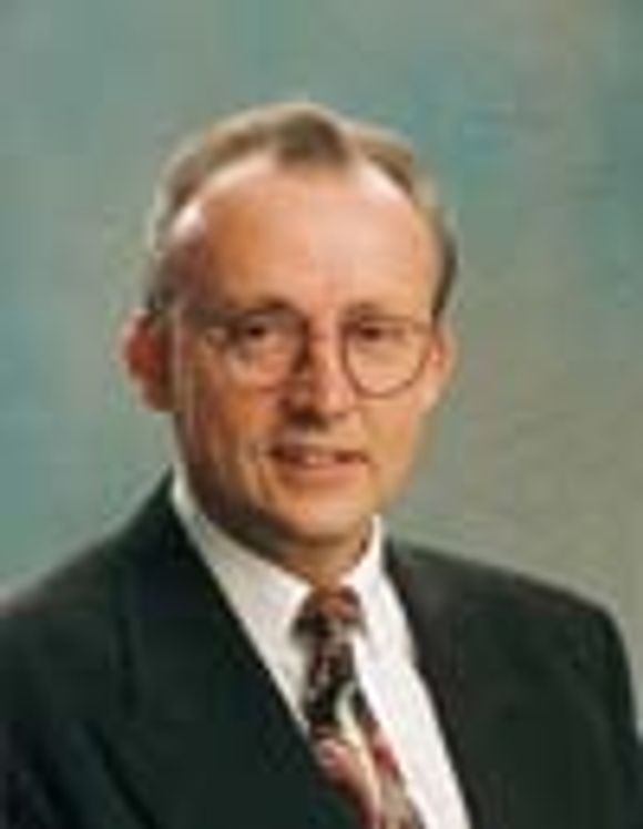 Kjell Aamot, konsernsjef i Schibsted. Foto fra år 2000. <i>Foto:  Pressebilde</i>