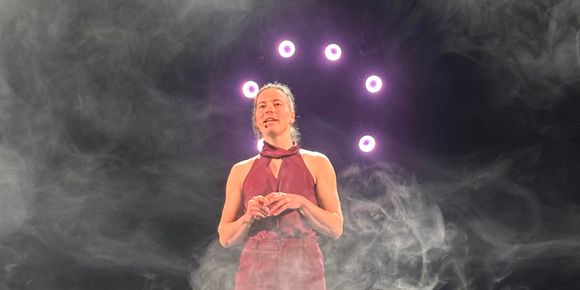 Inga Strümke debuterer som skuespiller. <i>Foto: Nina Tveter</i>