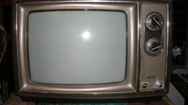 Millioner svarte TV-skjermer
