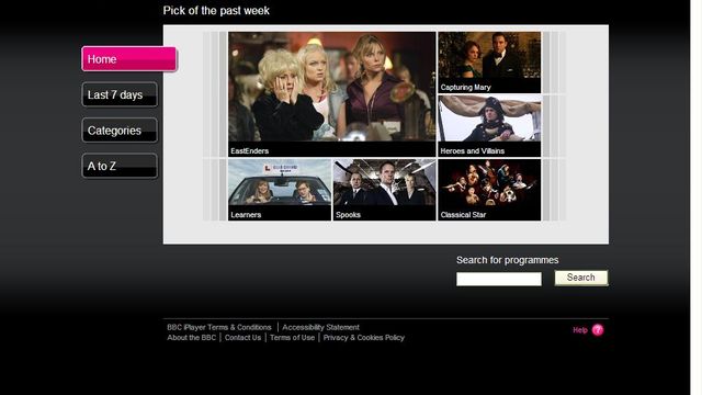 Iplayer i Vest-Europa