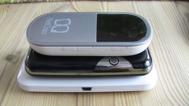 Test av tre mobile 3G-rutere