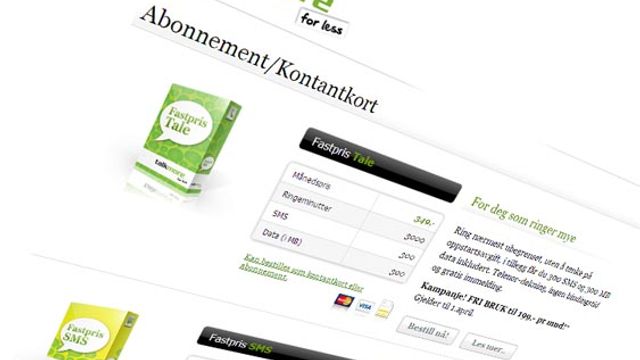 Offensiv kontantkortsatsing fra Talkmore