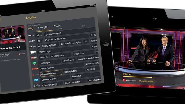 Get
med tv på Ipad