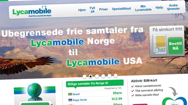 Lycamobile-kundene beholder summetonen