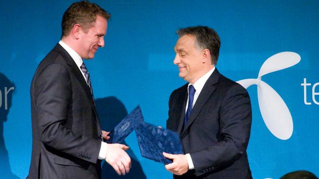 Telenor
hylles av ungarsk statsminister