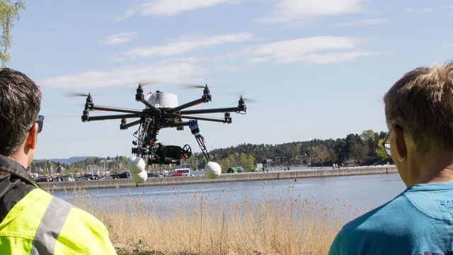 Ni av ti droner får stryk av Nkom
