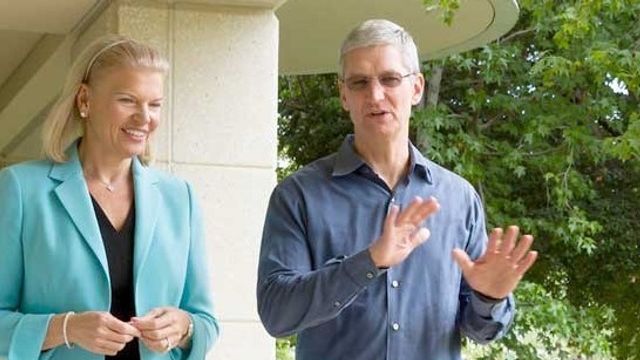 Apple og IBM sammen i bedriftsmarkedet