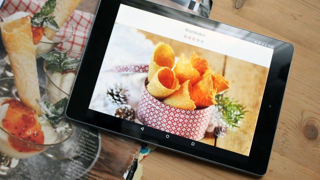 Vi har testet det første nettbrettet med Android 5 «Lollipop»