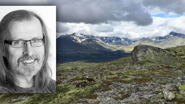 Ut med gaffatape og slideshow-tv