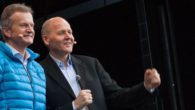Første skoledag for Sigve Brekke