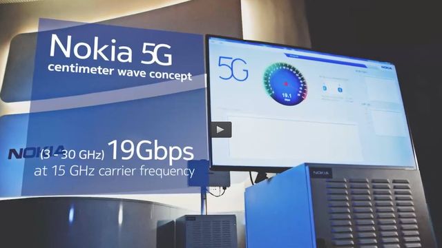 Mobilhastighet på 19 Gbit/s