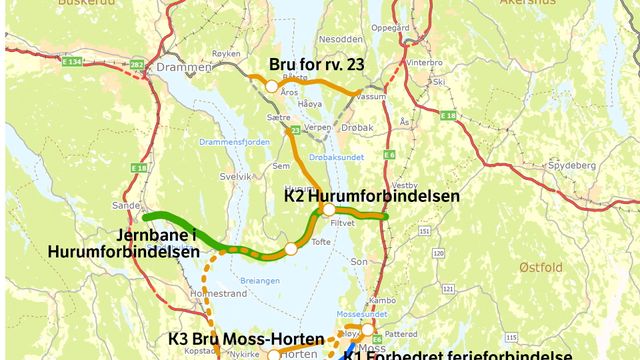 Fylkesmann og Vegvesenet uenige om Oslofjord-kryssing