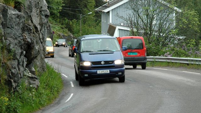 Liten interesse for g/s-veg i Fetsund