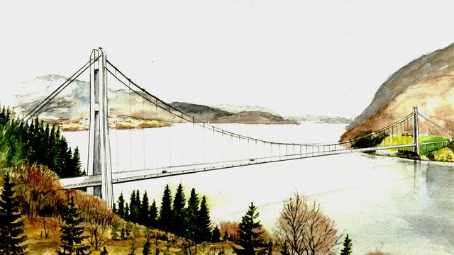 Vegvesenet går inn for Dalsfjordbrua