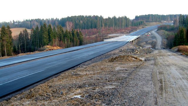 E 18 i Østfold blir forsert