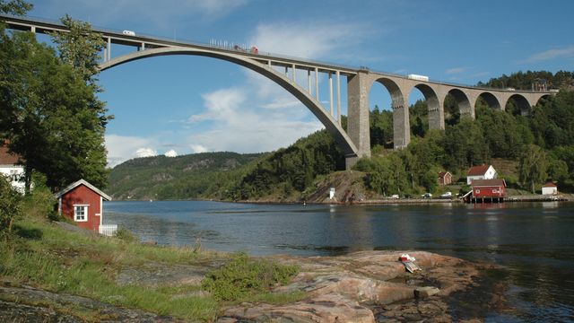 Vägverket utbedrer den gamle Svinesundbrua