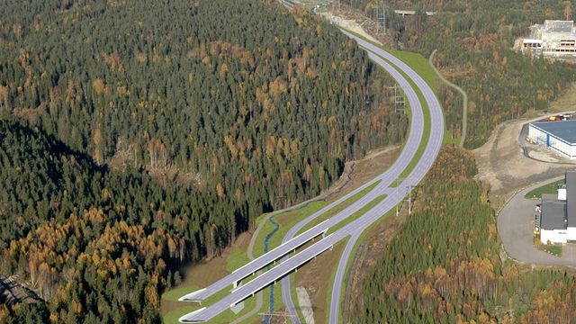 Gartnerarbeid langs ny E 6 på anbud