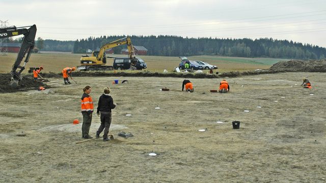 Råde Graveservice fikk oppdrag på Knapstad-Krosby