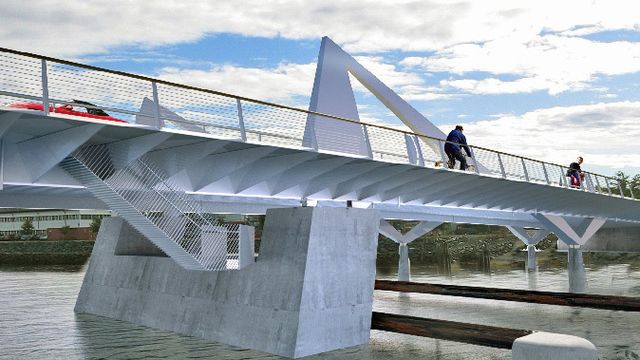 Ny hyggelig overraskelse på Nidarosbrua