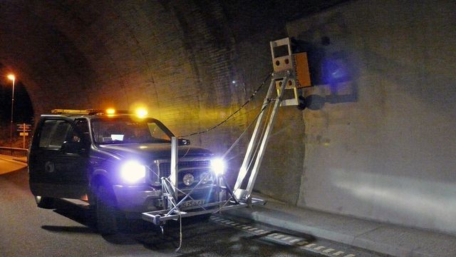 Georadar sjekker norske tunneler