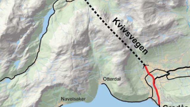 Mesta får tre tunneler på Kvivsvegen