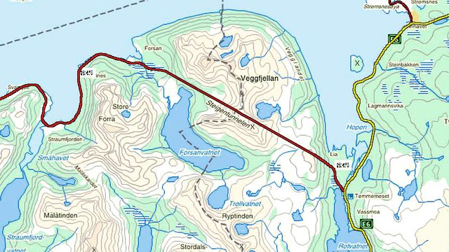 Mesta leder i Steigentunnelen