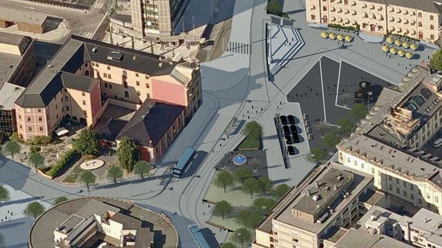 Isachsen Entreprenør bygger om Strømsø torg