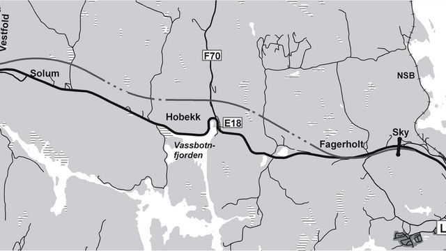 Veidekke/Hæhre langt under konkurrentene på Sky-Langangen