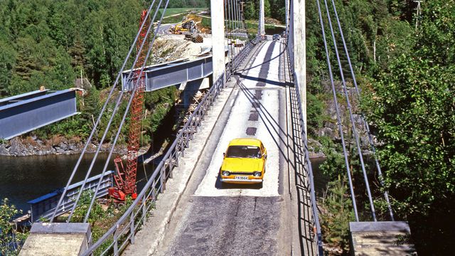 Gamle Nautesund bru rives etter bare 51 års tjeneste