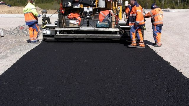 Asfaltproduksjonen 17 prosent opp i år