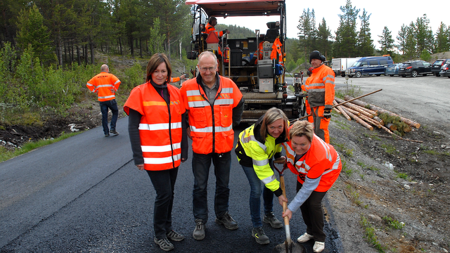 I gang med Norges største asfaltkontrakt