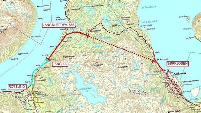 4,7 km lang tunnel i Troms på anbud