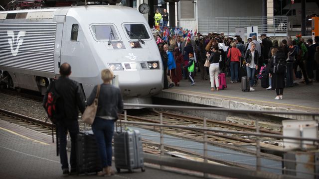 Kraftig økning for raskere tog Oslo-Stockholm