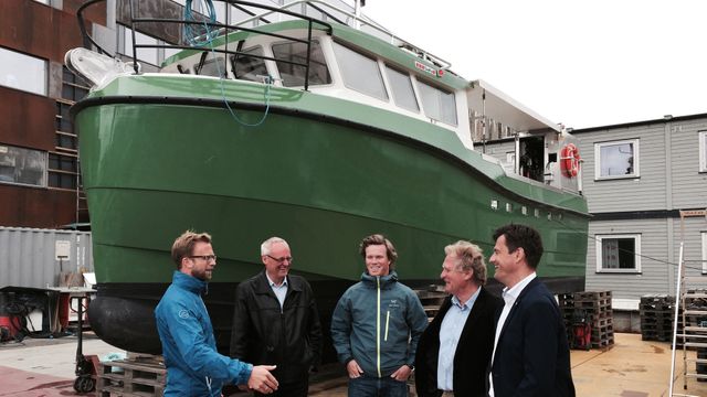 Dette er Norges første fiskebåt med elmotor