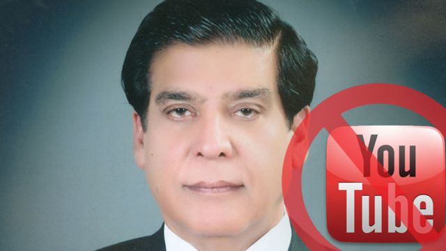 Pakistan med blasfemi-filter