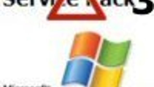 Toner ned betydningen av SP3 til Windows XP