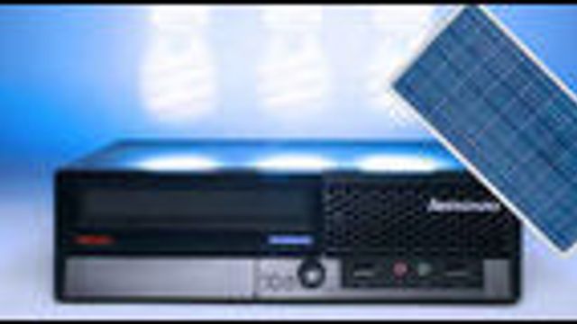 Billig Lenovo-PC kan drives av solen