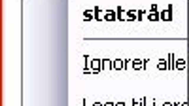 Ny utgave av fri, norsk stavekontroll