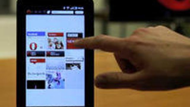 Opera klar for nettbrett