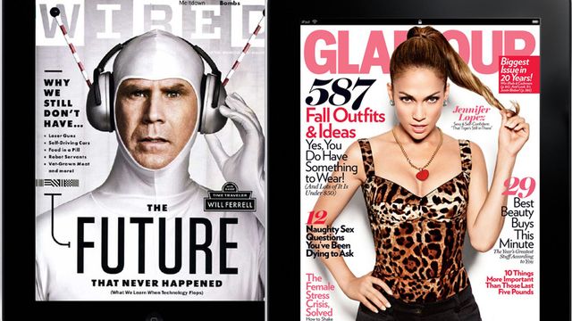 Dalende interesse for iPad-magasiner