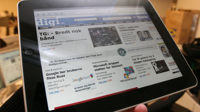 - Over 50.000 iPad i Norge