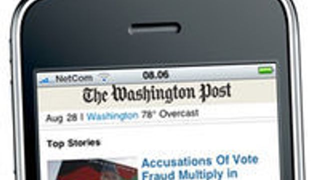 Norsk mobilportal til Washington Post