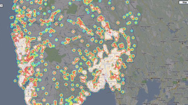 Setter rikingene på kartet