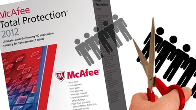 McAfee må kutte