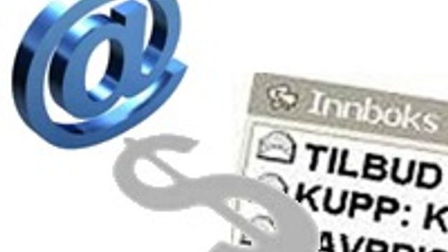 Spam øker raskere enn annen e-post
