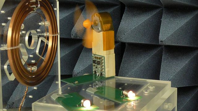 Gir strøm uten en tråd